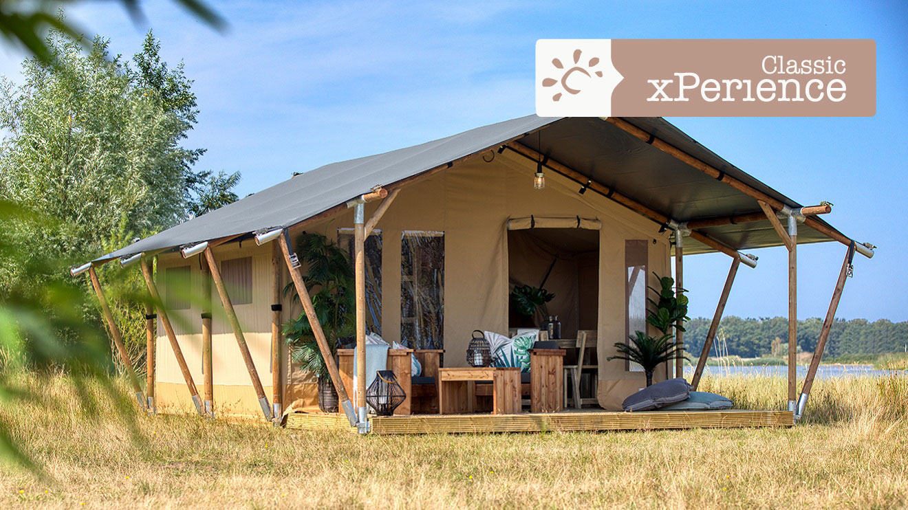 Comet Safari Tent bedroom